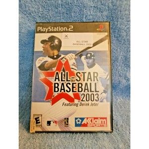 All-Star Baseball 2003 (Sony PlayStation 2, 2002) (Professionally Resurfaced)